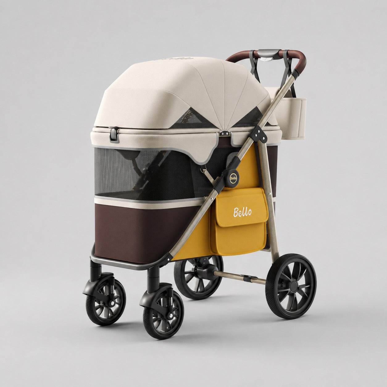 D12 Roomy One-Piece Pet Stroller product detail 6.