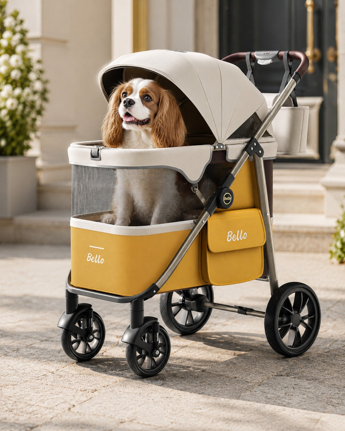 D12 Roomy One-Piece Pet Stroller product detail 11.
