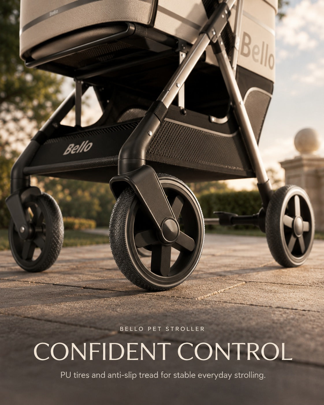 D2 Compact One-Piece Pet Stroller product detail 7.