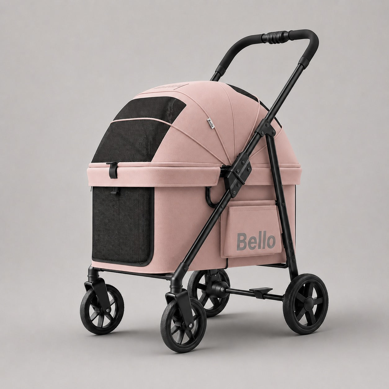 D6 One-Piece Long Cabin Pet Stroller product detail 10.
