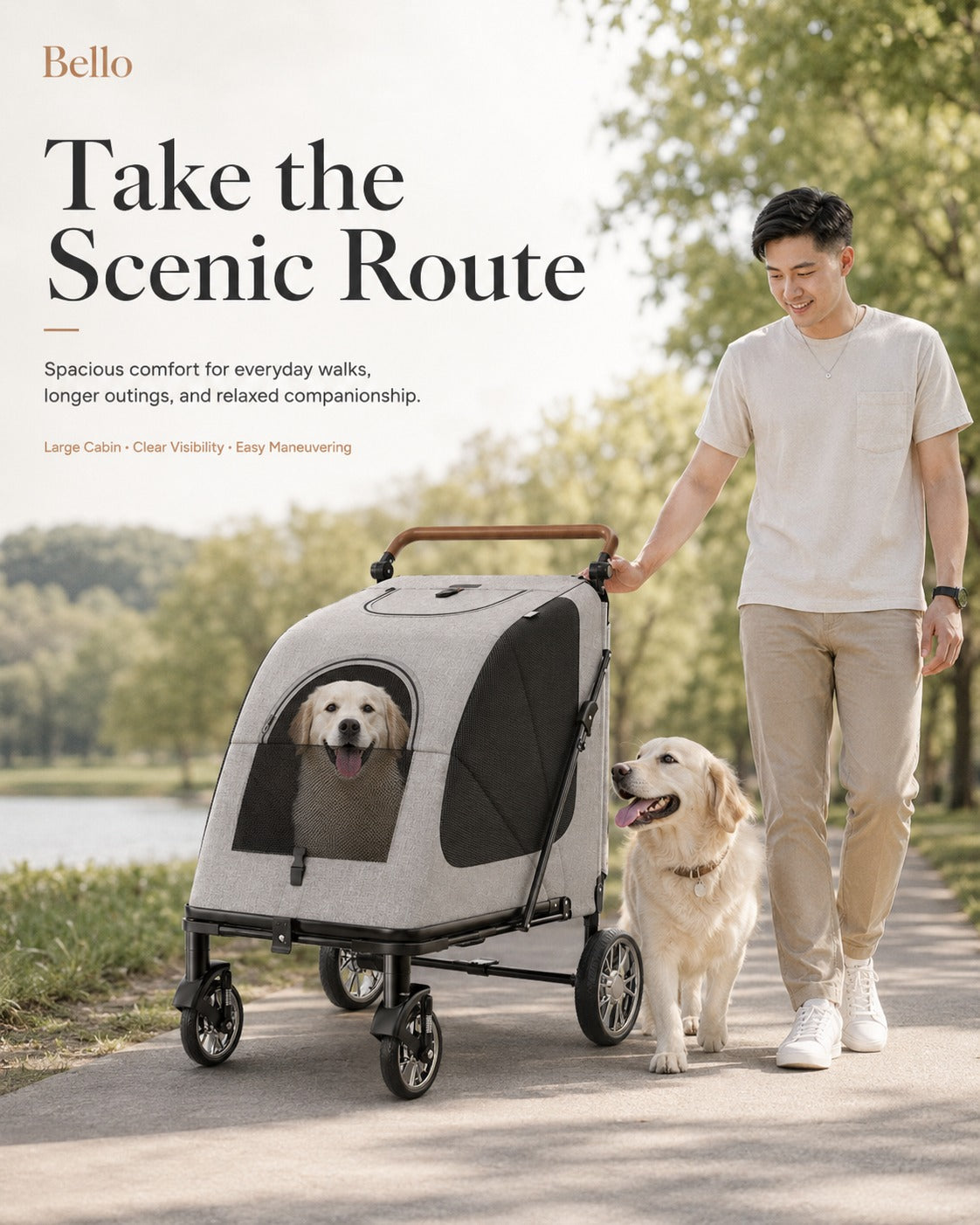 DH02XM Giant Capacity Pet Stroller product detail 15.