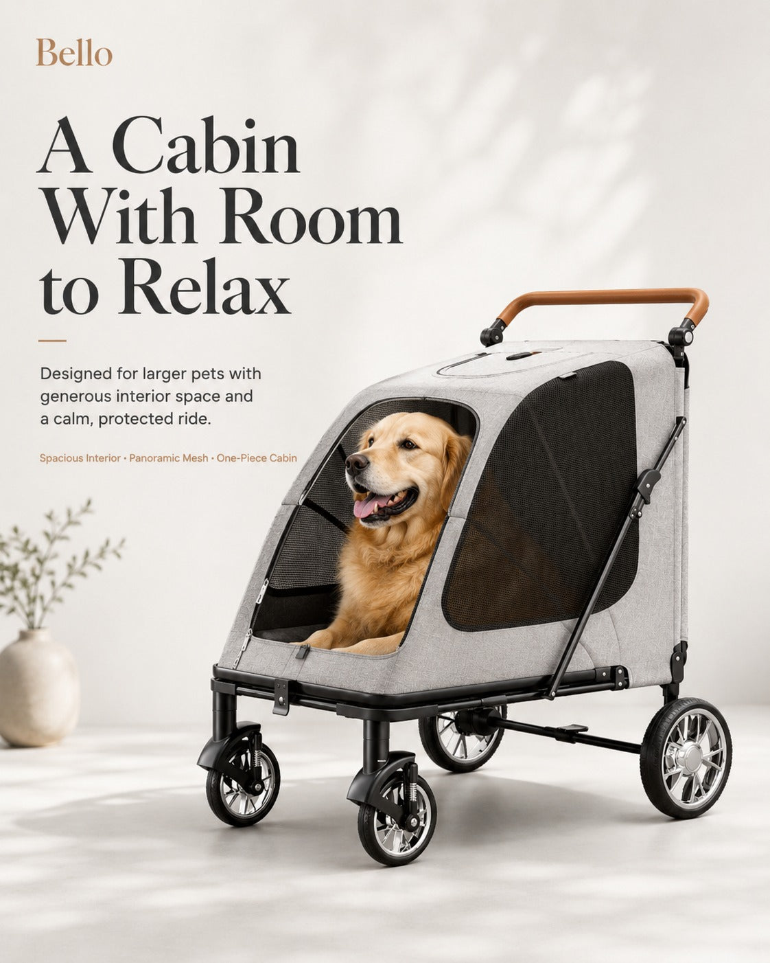 DH02XM Giant Capacity Pet Stroller product detail 20.