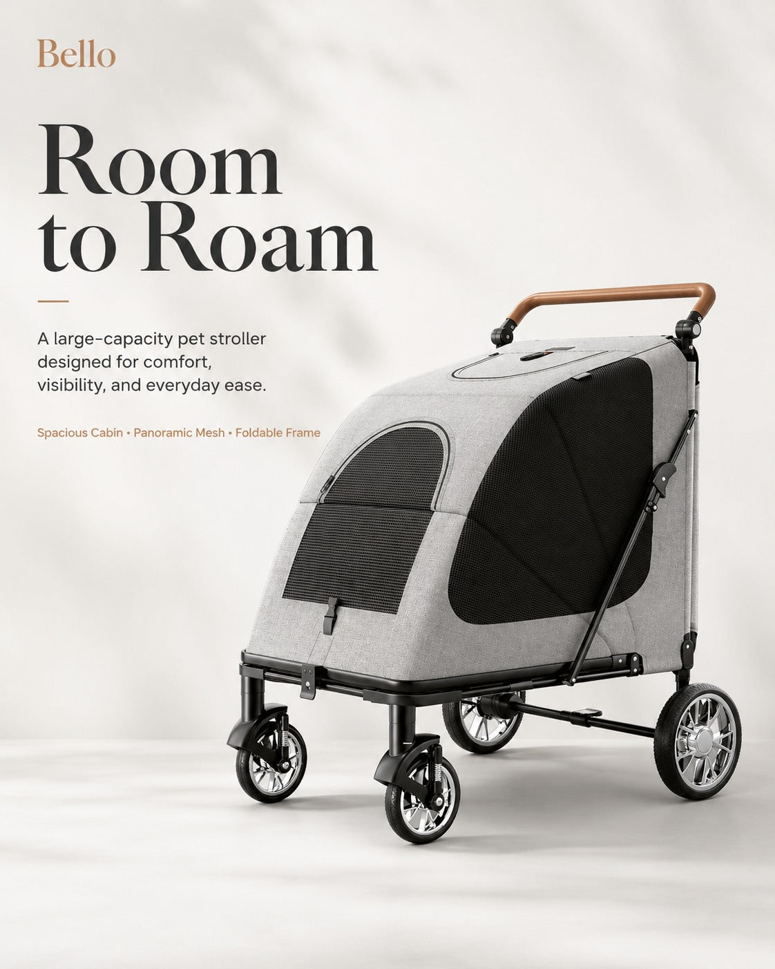 DH02XM Giant Capacity Pet Stroller product detail 21.