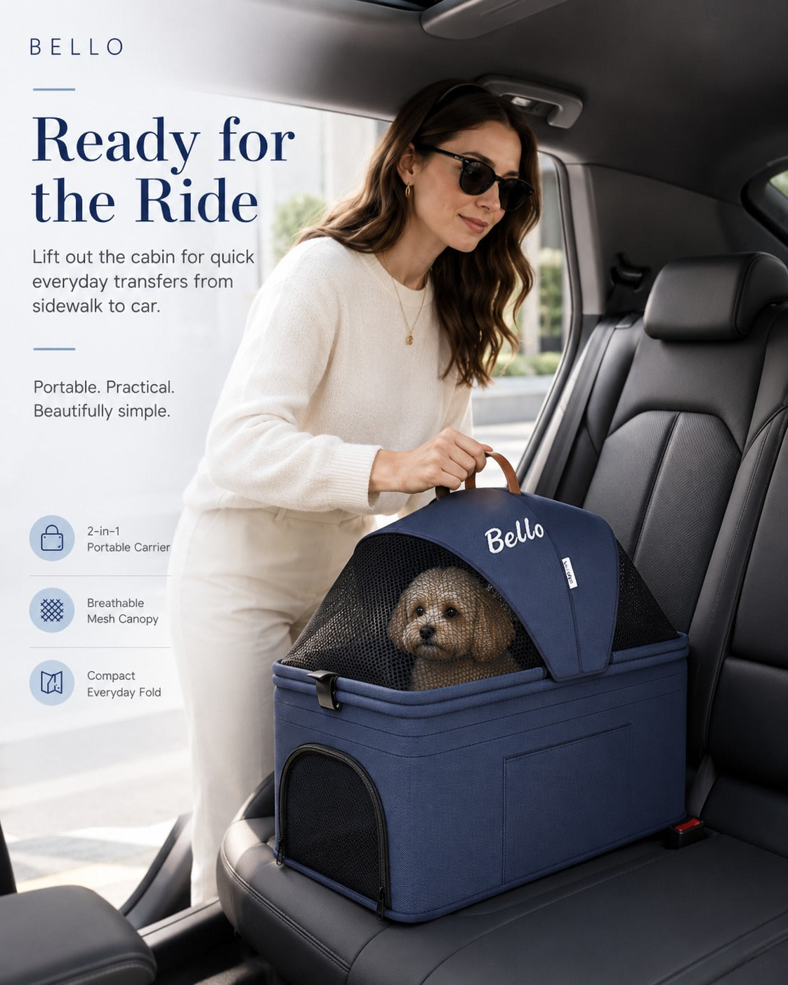 K2 Detachable Cabin Pet Stroller product detail 11.