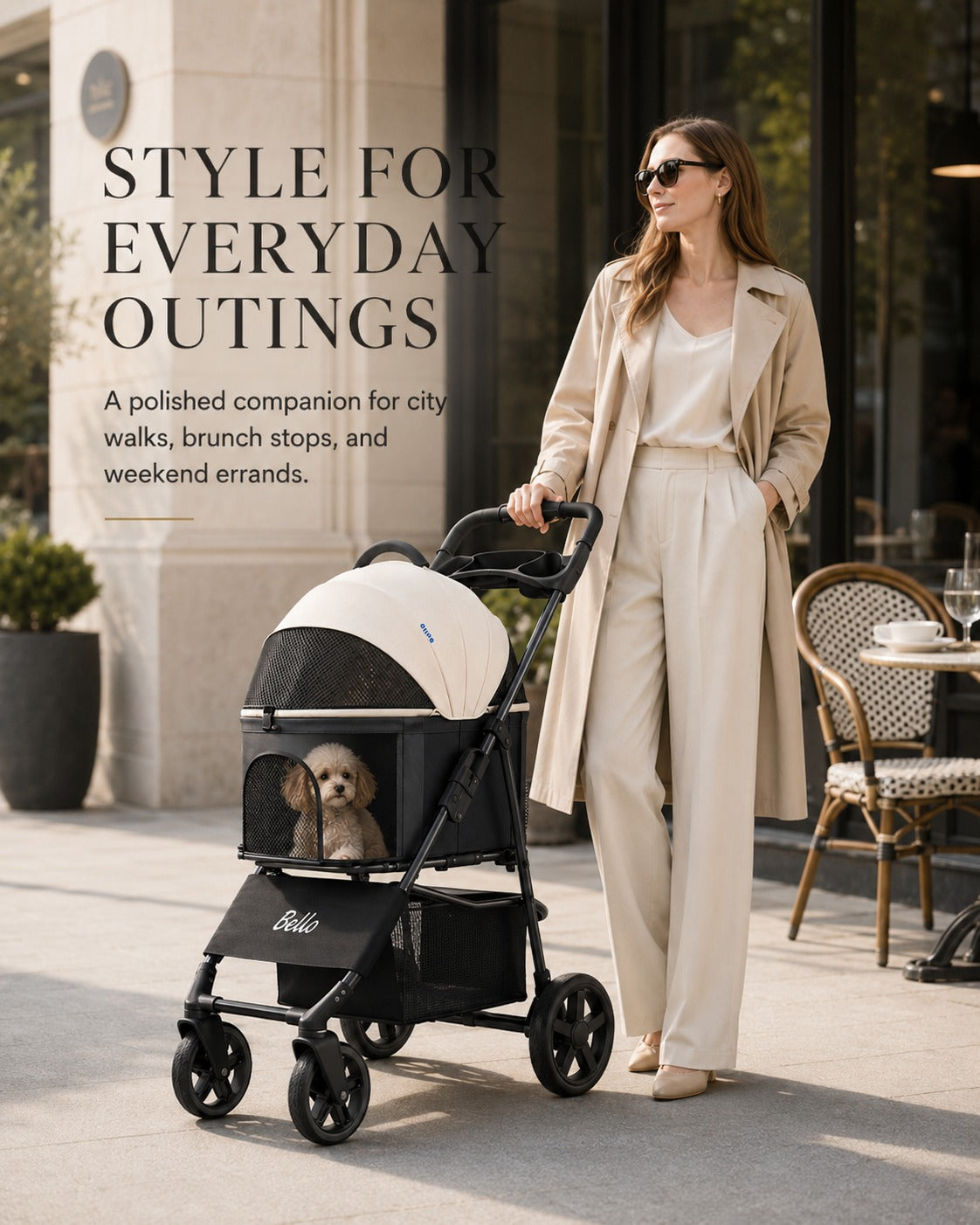 K3 One-Piece Pet Stroller product detail 4.