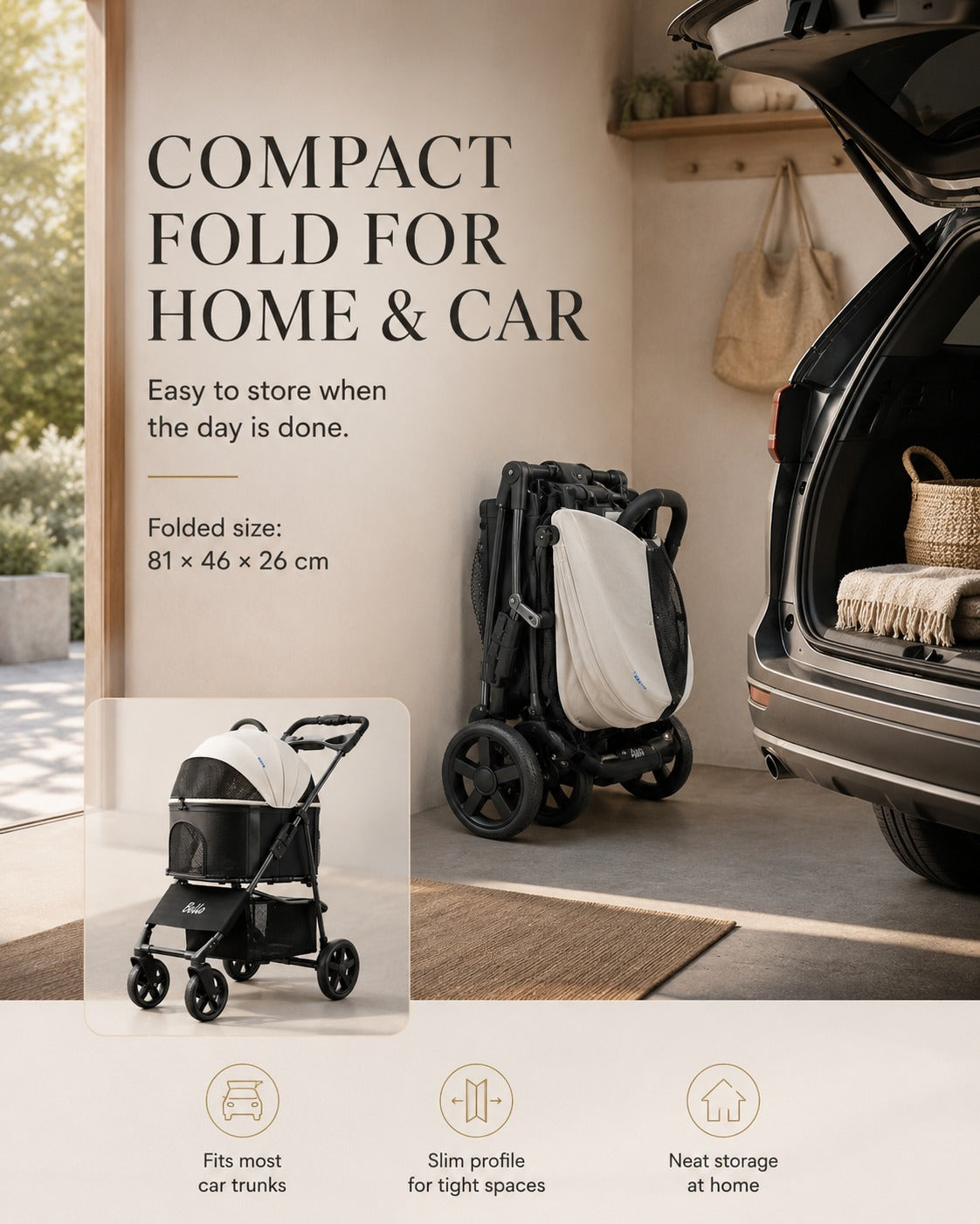 K3 One-Piece Pet Stroller product detail 10.