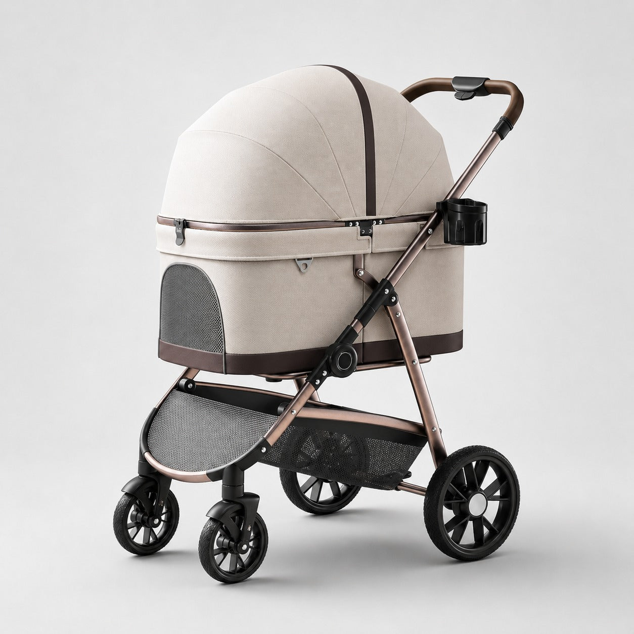 L9 One-Piece Tall Cabin Pet Stroller product detail 5.