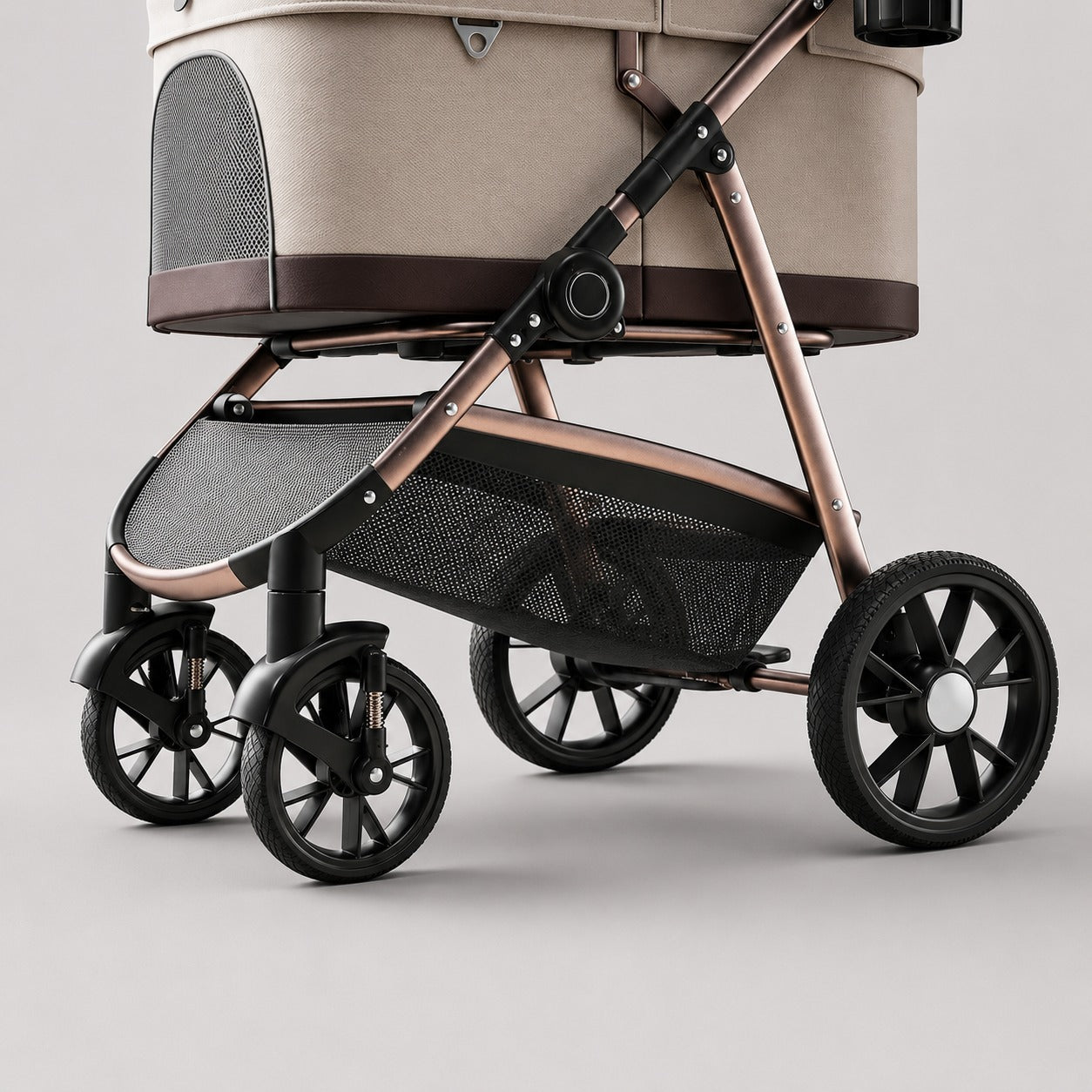 L9 One-Piece Tall Cabin Pet Stroller product detail 7.