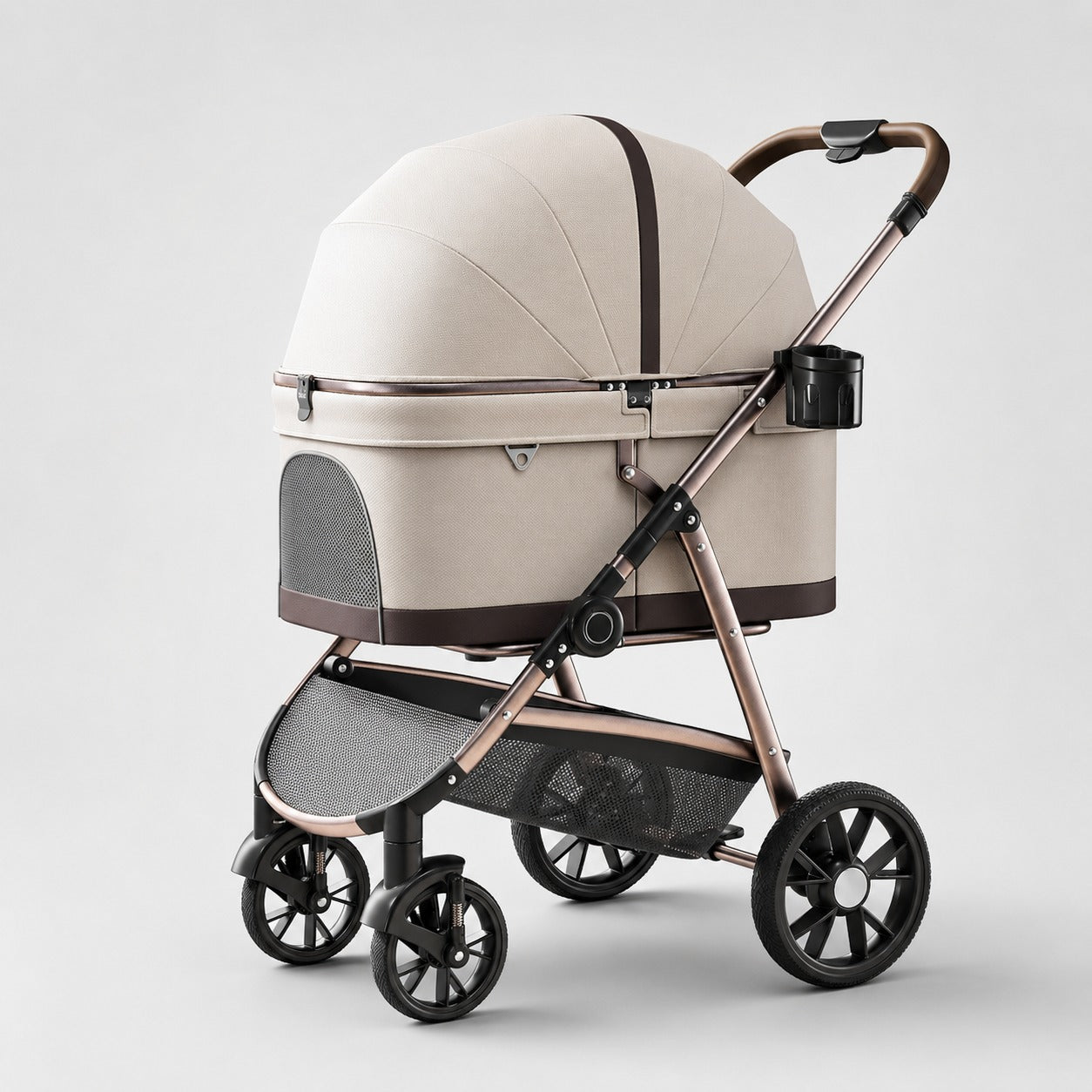 L9 One-Piece Tall Cabin Pet Stroller product detail 11.