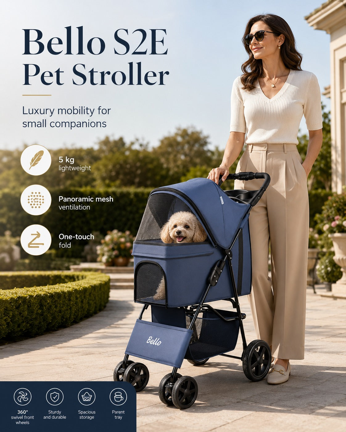 S2 Basic Pet Stroller product detail 4.