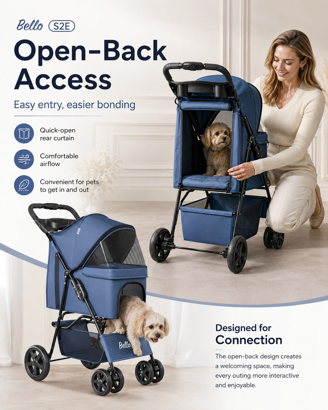 S2 Basic Pet Stroller product detail 7.
