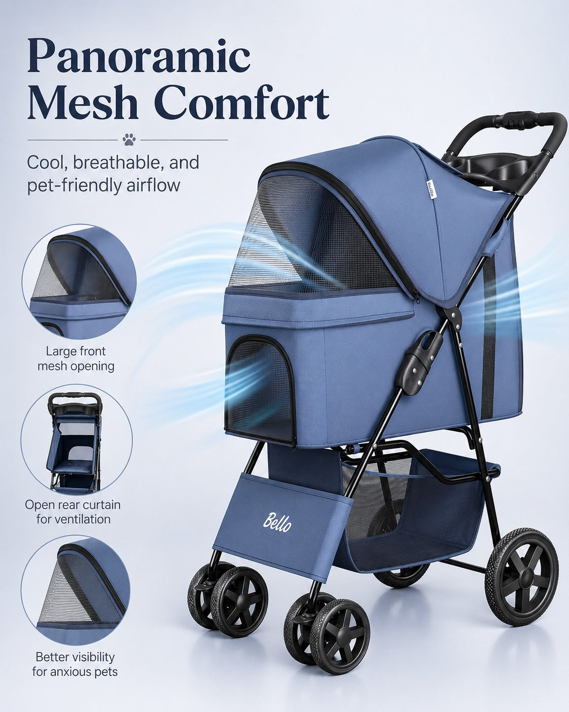S2 Basic Pet Stroller product detail 10.