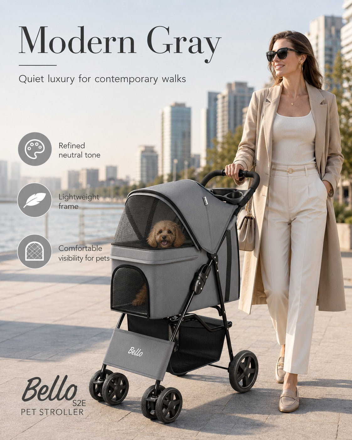 S2E Everyday Pet Stroller product detail 3.