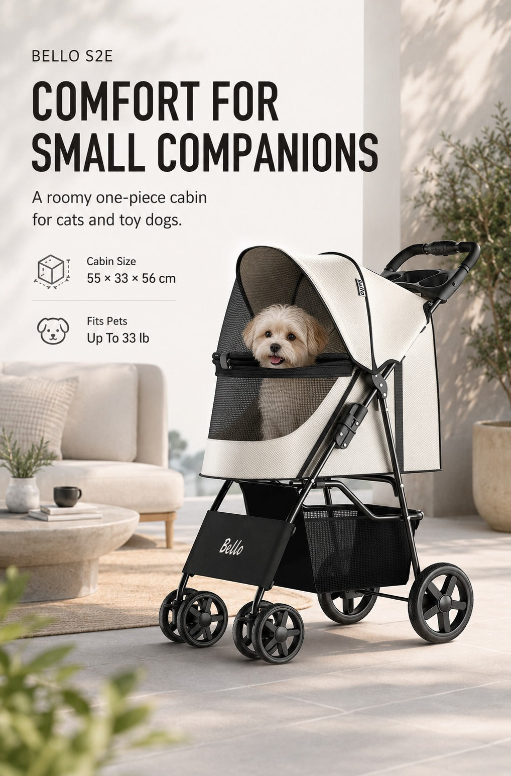 S2E Everyday Pet Stroller product detail 6.