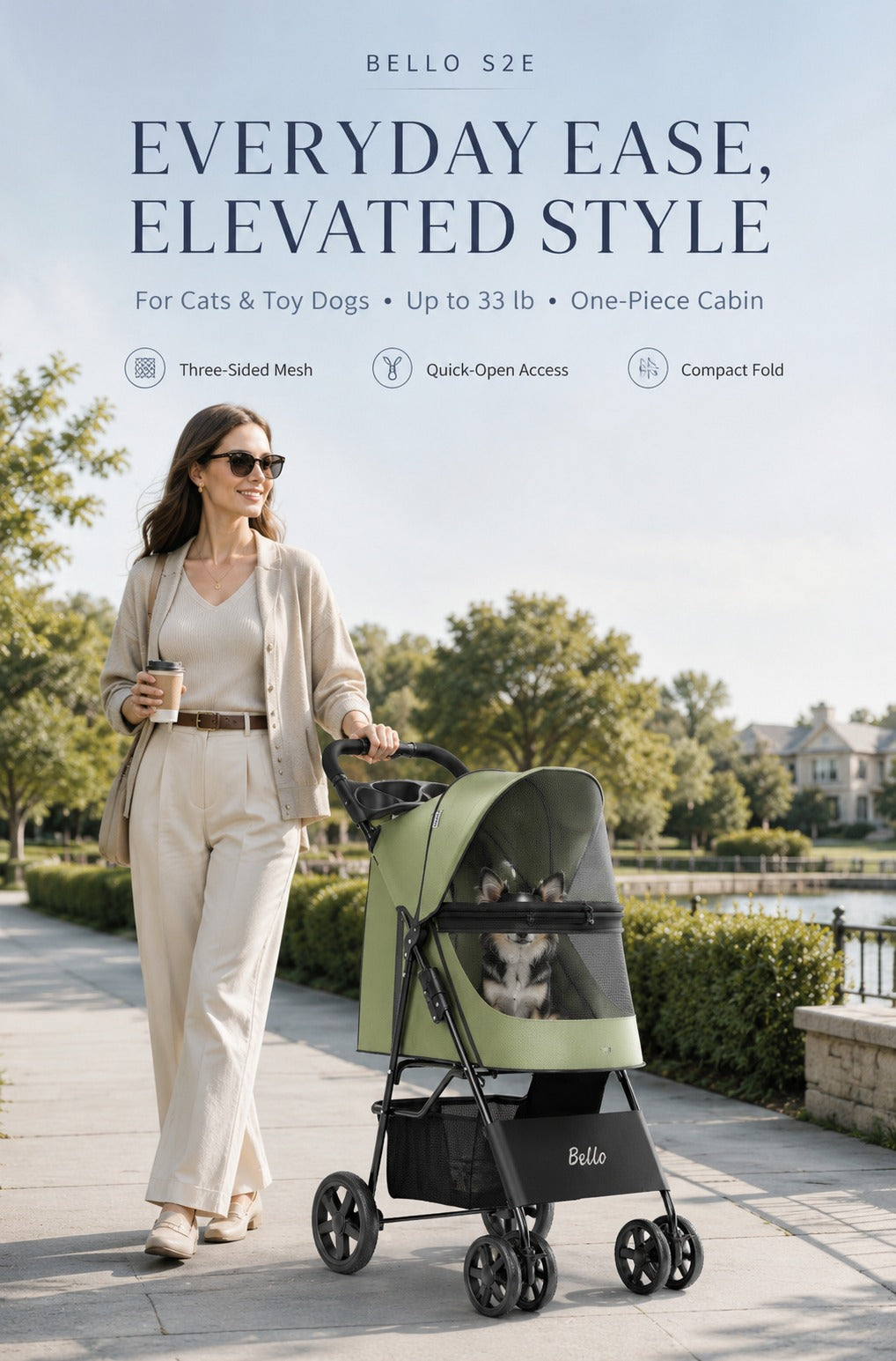 S2E Everyday Pet Stroller product detail 10.