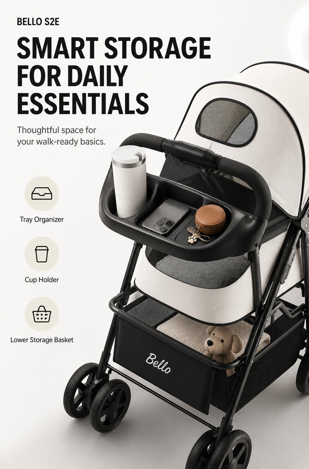 S2E Everyday Pet Stroller product detail 13.