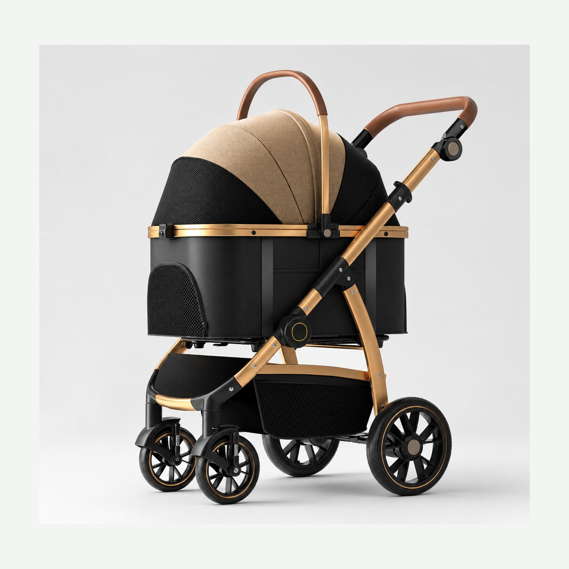 L10 premium detachable pet stroller